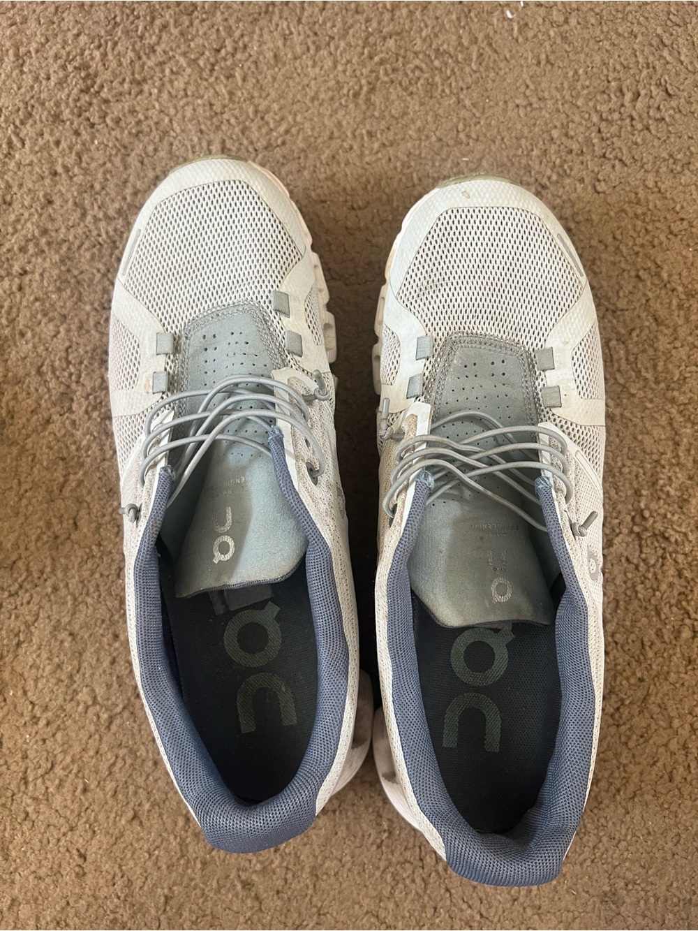 On Running Lightweight Womens Running Shoes in Light Gray